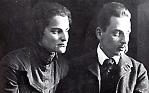 Rilke mit Ehefrau Clara